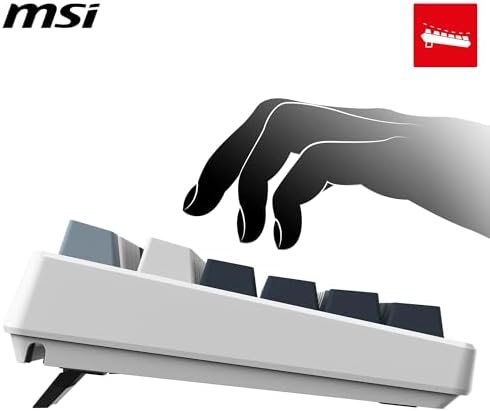 Vue 4 de Msi Forge Gk Tkl