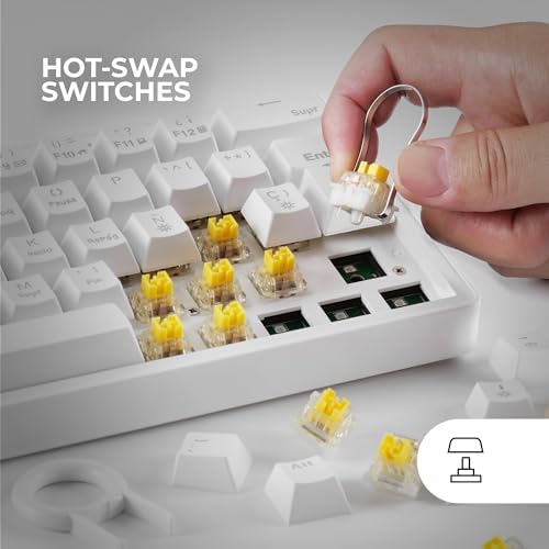 Vue 3 de Mars Gaming Mkminipro Clavier