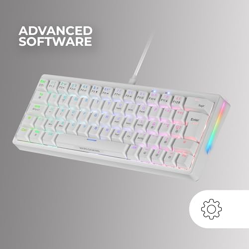 Vue 5 de Mars Gaming Mkminipro Clavier