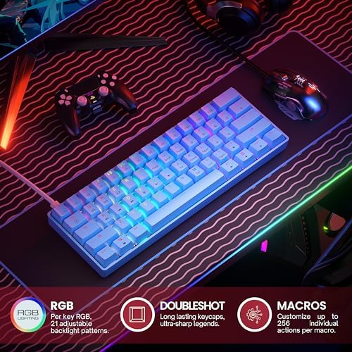 Vue 3 de Gk Clavier Gaming Mecanique