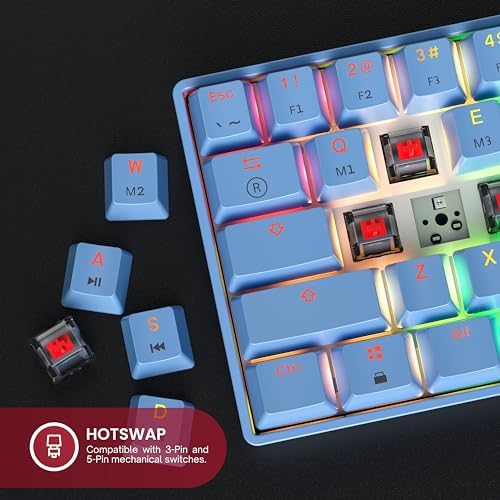 Vue 4 de Gk Clavier Gaming Mecanique