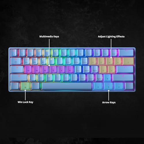 Vue 7 de Gk Clavier Gaming Mecanique