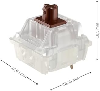 Vue 3 de Cherry Mx Rgb Brown