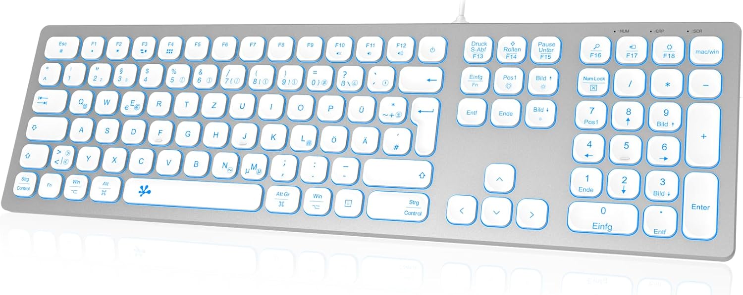 Bfriendit Clavier Retroeclaire Filaire