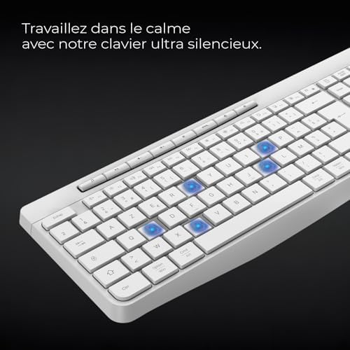 Vue 5 de Type Clavier Sans