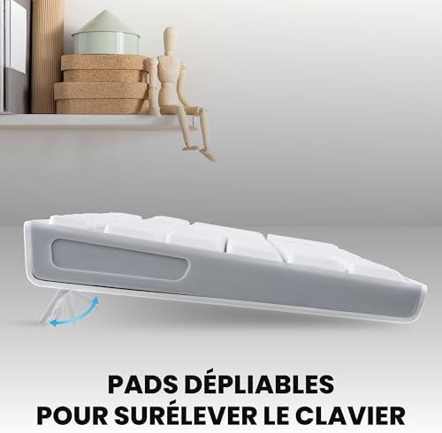 Vue 6 de Tnb Clavier Bluetooth Rechargeable