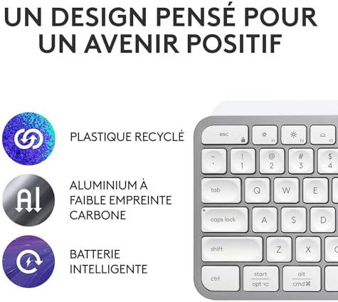 Vue 5 de Logitech Mx Keys