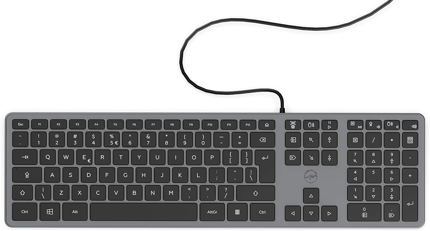 Vue 7 de Mobility Lab Clavier Pc