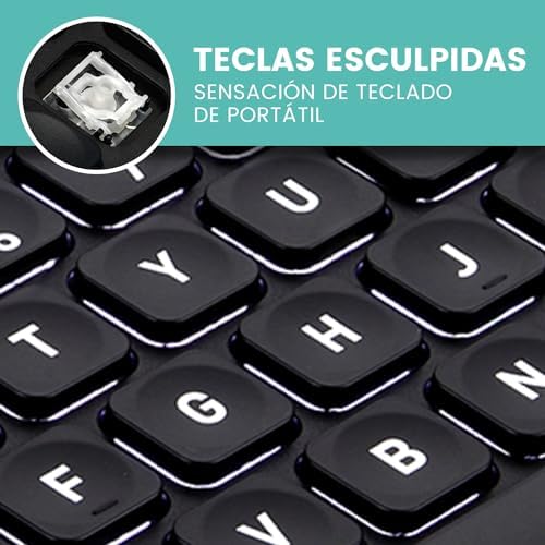 Vue 3 de Perixx Periboard Clavier Mini