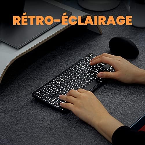 Vue 2 de Perixx Periboard Mini Clavier