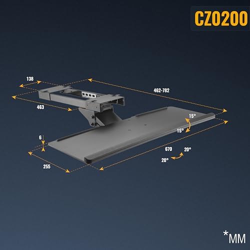 Vue 6 de Ricoo Tiroir Clavier