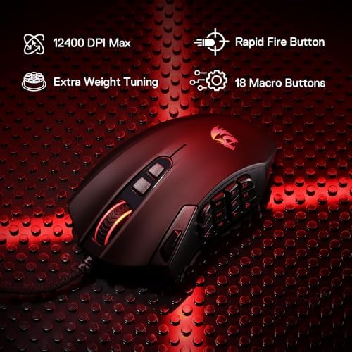 Vue 2 de Redragon Souris De