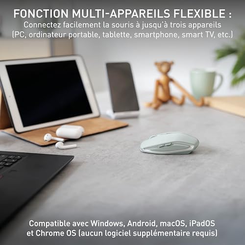 Vue 4 de Cherry Gentix Bt Souris