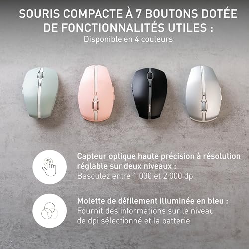 Vue 5 de Cherry Gentix Bt Souris