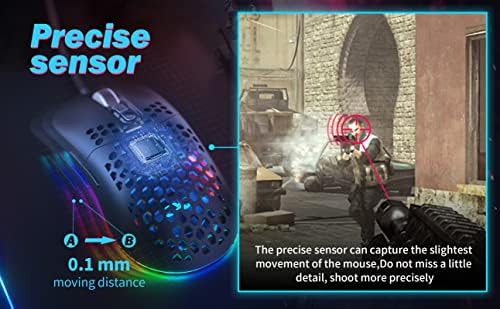 Vue 5 de Qyd Souris De Jeu