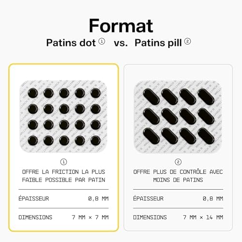 Vue 6 de Patins Wallhack Ptfe Dot