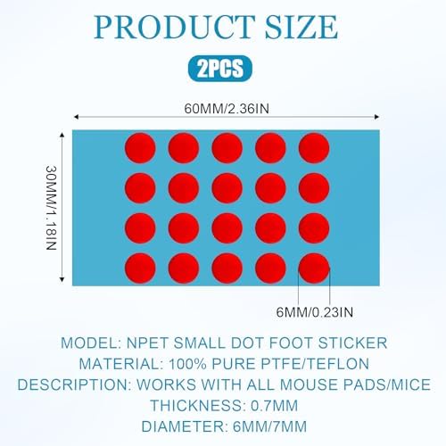 Vue 2 de Piezas Patins De Souris