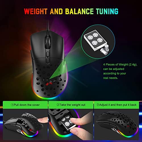 Vue 2 de Souris Gpro Gaming Wired