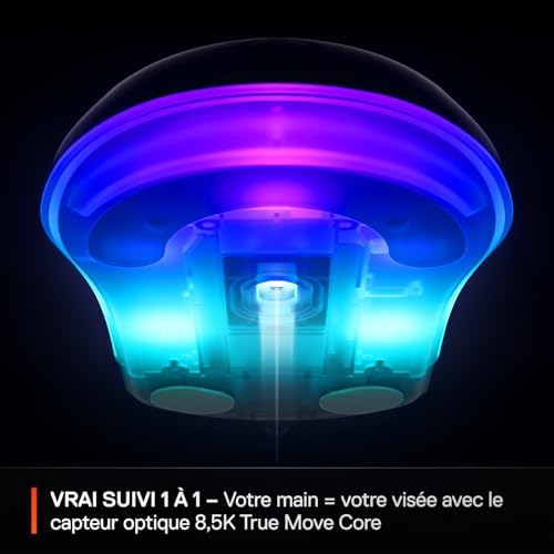 Vue 3 de Steelseries Rival Gen Souris