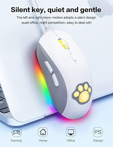 Vue 5 de Cat Claw Rgb Souris