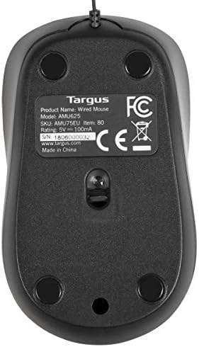 Vue 5 de Targus Souris Optique Compact