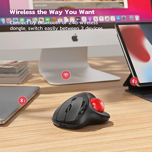 Vue 4 de Nulea Souris Trackball