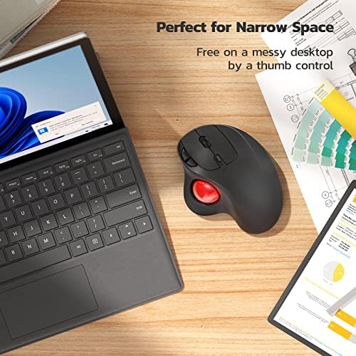 Vue 6 de Nulea Souris Trackball