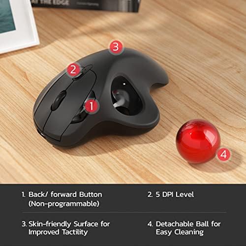 Vue 7 de Nulea Souris Trackball