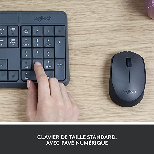Vue 3 de Logitech Mk Combo Clavier