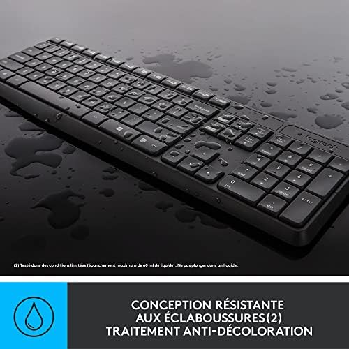 Vue 5 de Logitech Mk Combo Clavier