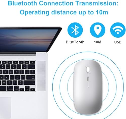 Vue 2 de Qxvnm Souris Sans Fil