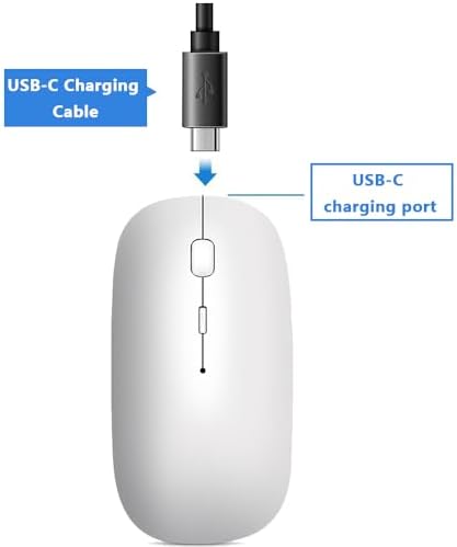 Vue 5 de Qxvnm Souris Sans Fil