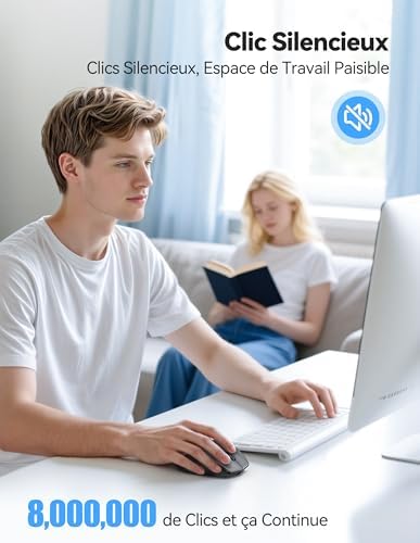 Vue 5 de Tecknet Pro Souris Sans