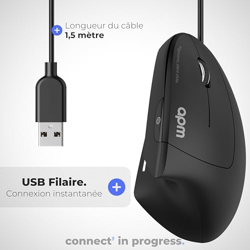 Vue 5 de Apm Kyno Souris Ergonomique