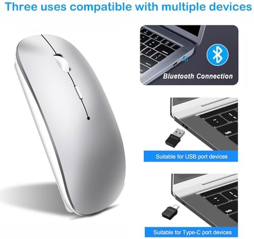 Vue 6 de Qxvnm Souris Sans Fil