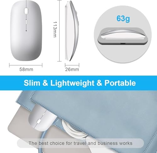 Vue 7 de Qxvnm Souris Sans Fil