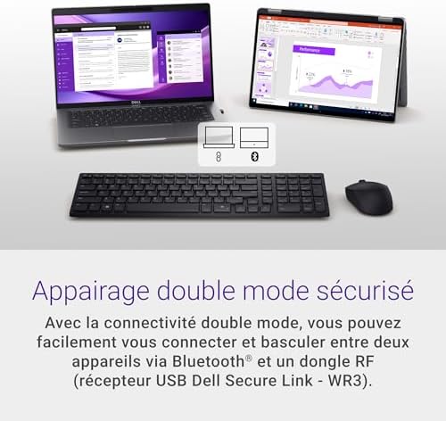 Vue 7 de Dell Souris Silencieuse Ms