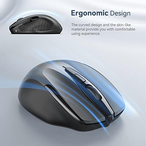 Vue 2 de Tecknet Souris Sans Fil