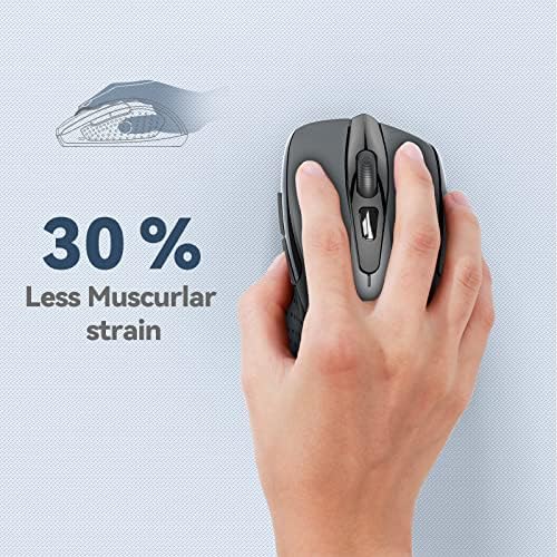 Vue 5 de Tecknet Souris Sans Fil