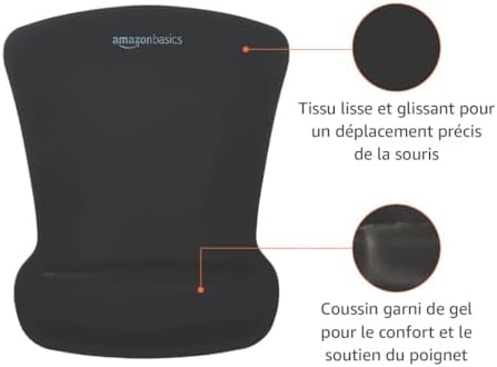 Vue 2 de Amazon Basics Tapis De