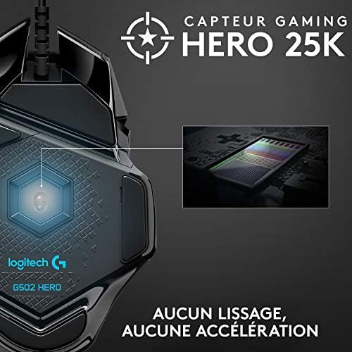 Vue 3 de Logitech Hero Souris