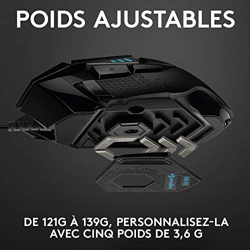 Vue 5 de Logitech Hero Souris