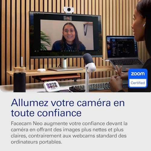 Vue 2 de Elgato Facecam Neo Webcam