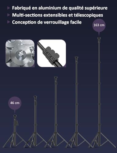 Vue 6 de Yohoolyo Ring Light Avec