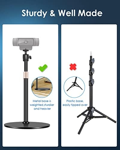 Vue 5 de Trepied Pour Webcam Hauteur