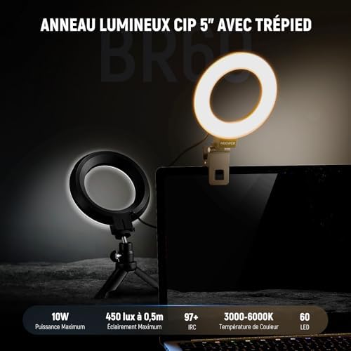 Vue 2 de Neewer Basics Ring Light