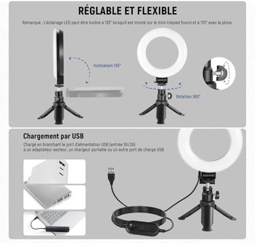 Vue 7 de Neewer Basics Ring Light