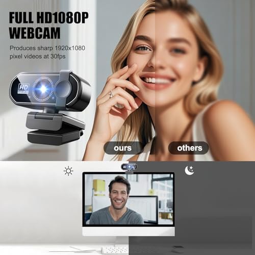 Vue 2 de Webcam Full Hd