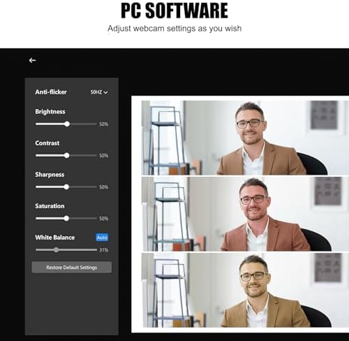 Vue 3 de Webcam Full Hd