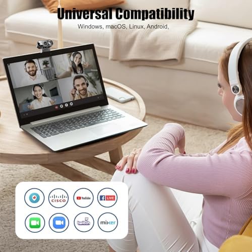 Vue 4 de Webcam Full Hd